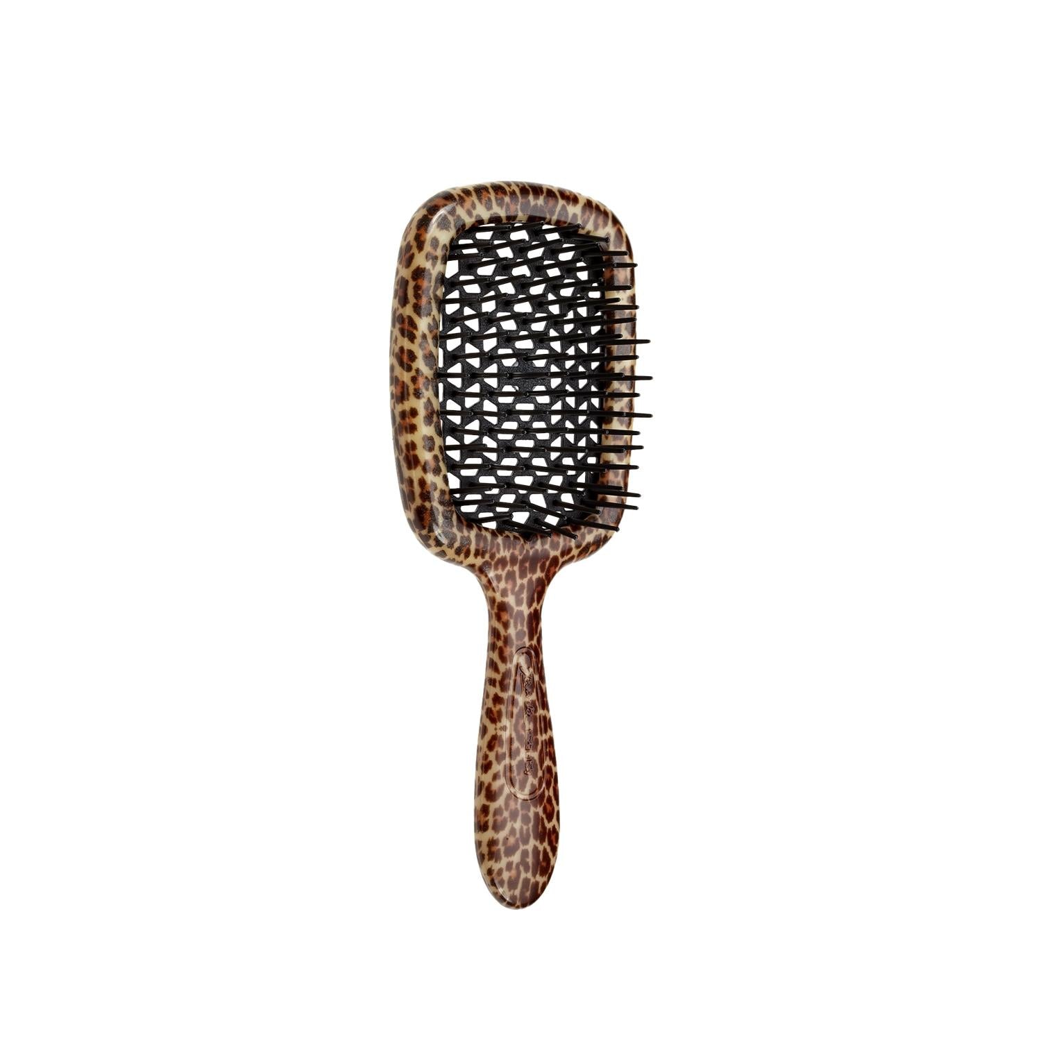 Janeke Superbrush Leopard &amp; Black Hair Brush SP230 MAC