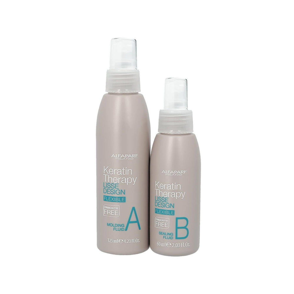 Alfaparf Keratin Hair Care Set - Lisse Design Flexible Keratin Treatment for Damaged Hair Repair & Salon Quality - Hair Mask