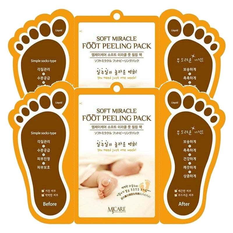 Mjcare Foot Peeling Mask Sock Type 2-Pack