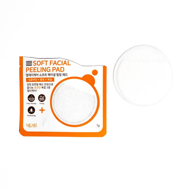 MjCare Facial Peeling Pad texture close-up
