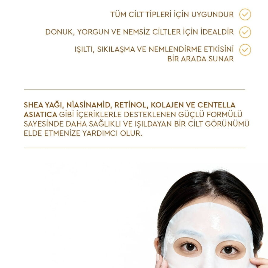 Mjcare Glow Collagen Hydrojel Transparent Melting Mask