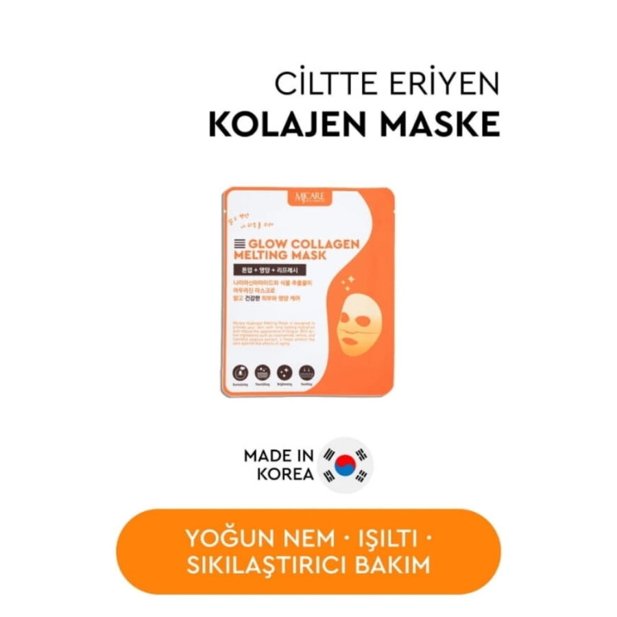 Mjcare Glow Collagen Hydrojel Transparent Melting Mask