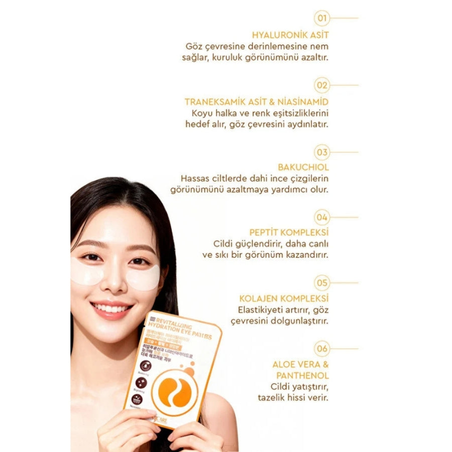 Mjcare Revitalizing Hydration Eye Patch Brightening Care 1 Pair