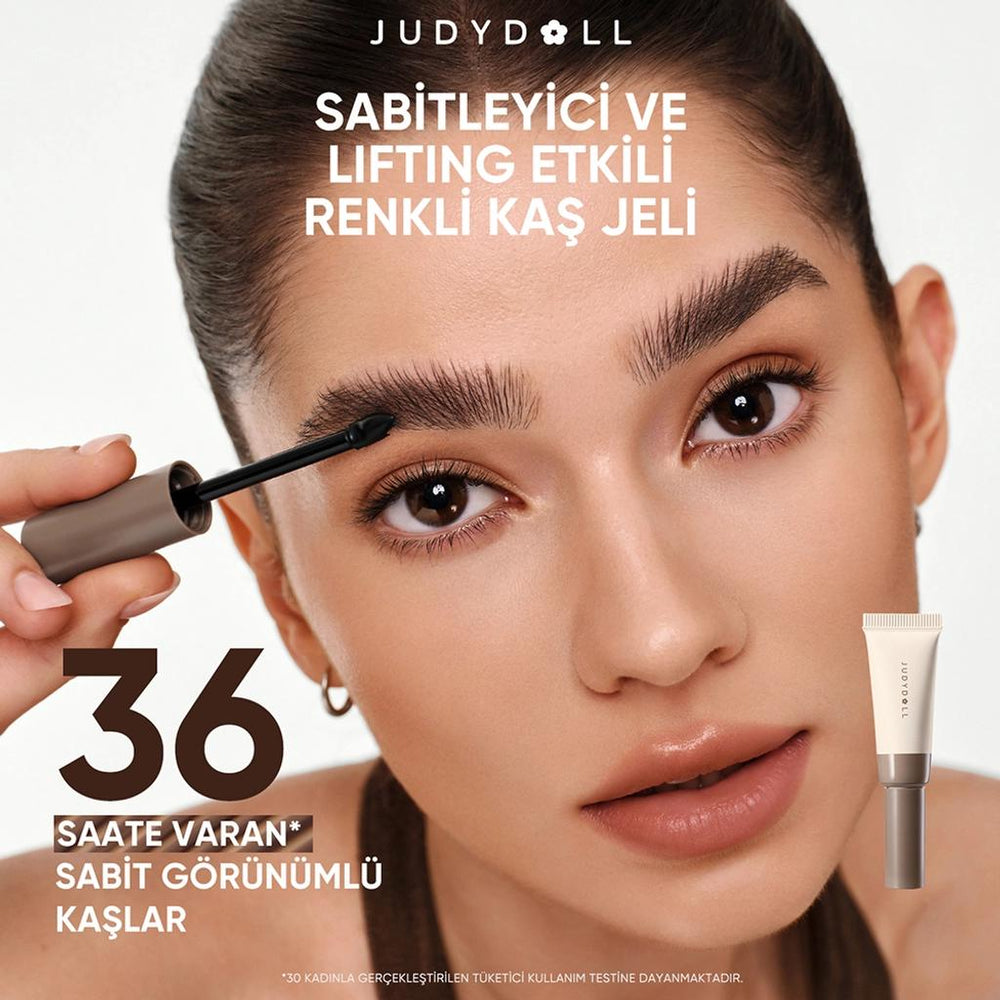 Judydoll Lock & Lift Tinted Brow Gel Clear Setting Formula 5ml