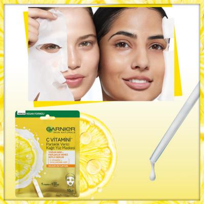 Garnier Vitamin C Brightening Sheet Face Mask for All Skin Types - Nourishing, Hydrating, and Brightening Skincare Garnier Vitamin C Face Mask for Brightening & Nourishment Vitamin C face mask, Sheet face mask, Brightening face mask, Nourishing skincare, Sensitive skin friendly, Garnier, Skincare, Face masks, Hydrating face mask, Brightening skincare, Antioxidant skincare, Easy skincare routine, Relaxing skincare, Healthy skin, Radiant skin, Glowing skin, Skincare essentials, Beauty products, Skincare routi
