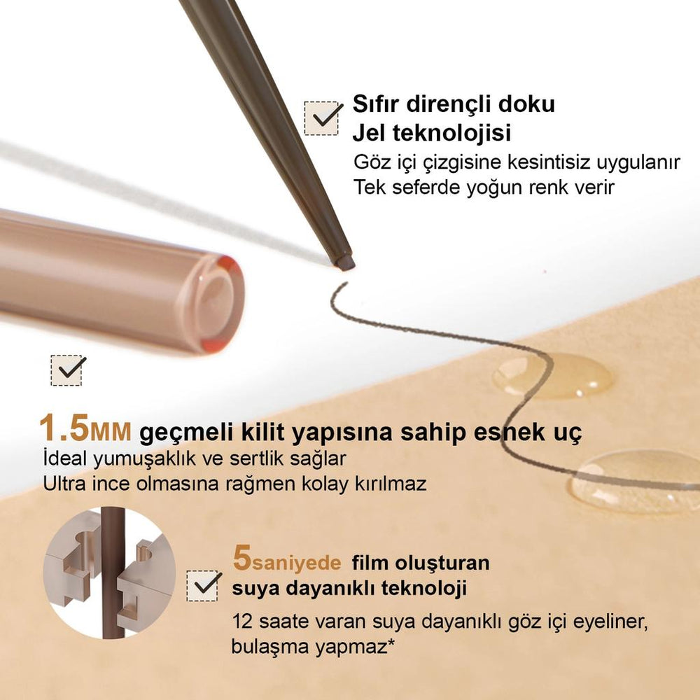 Judydoll Ultrafine Eyeliner 01 Black Brown