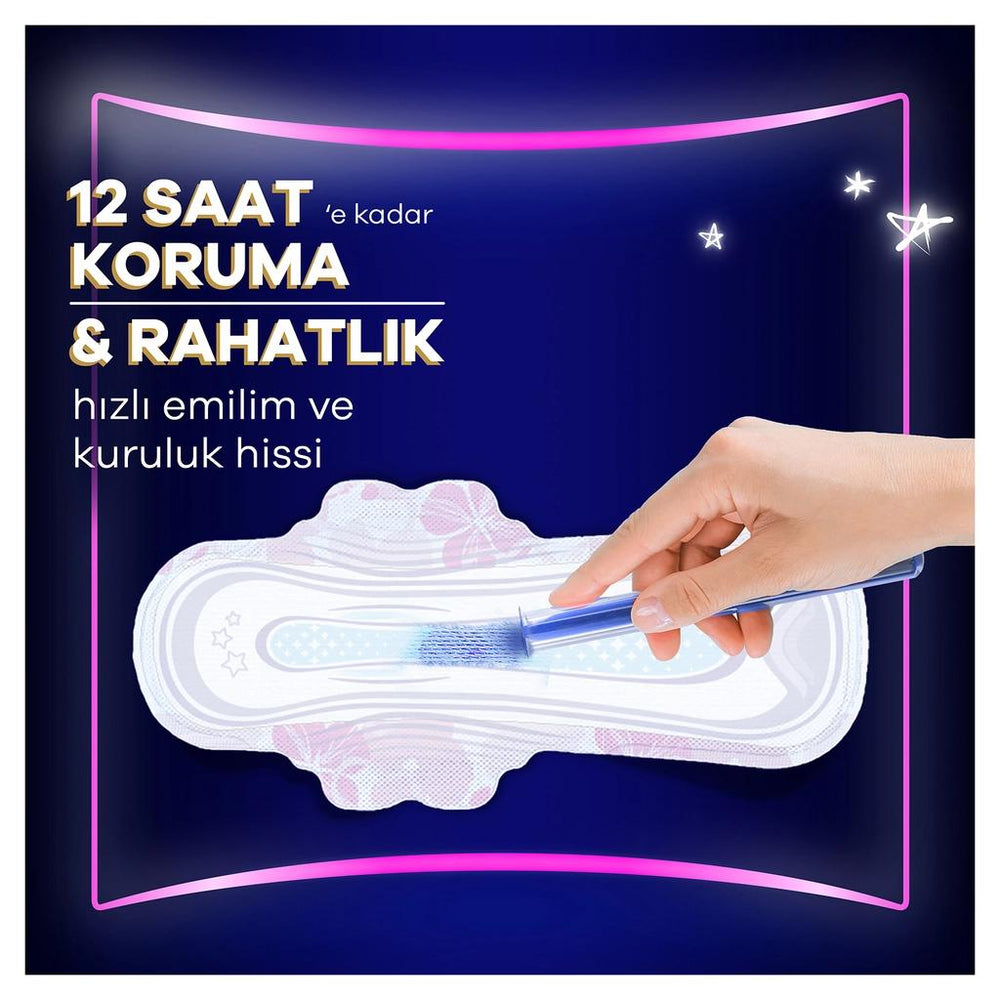 Orkid Platinum Night Sanitary Pads Variety Pack 30 Count