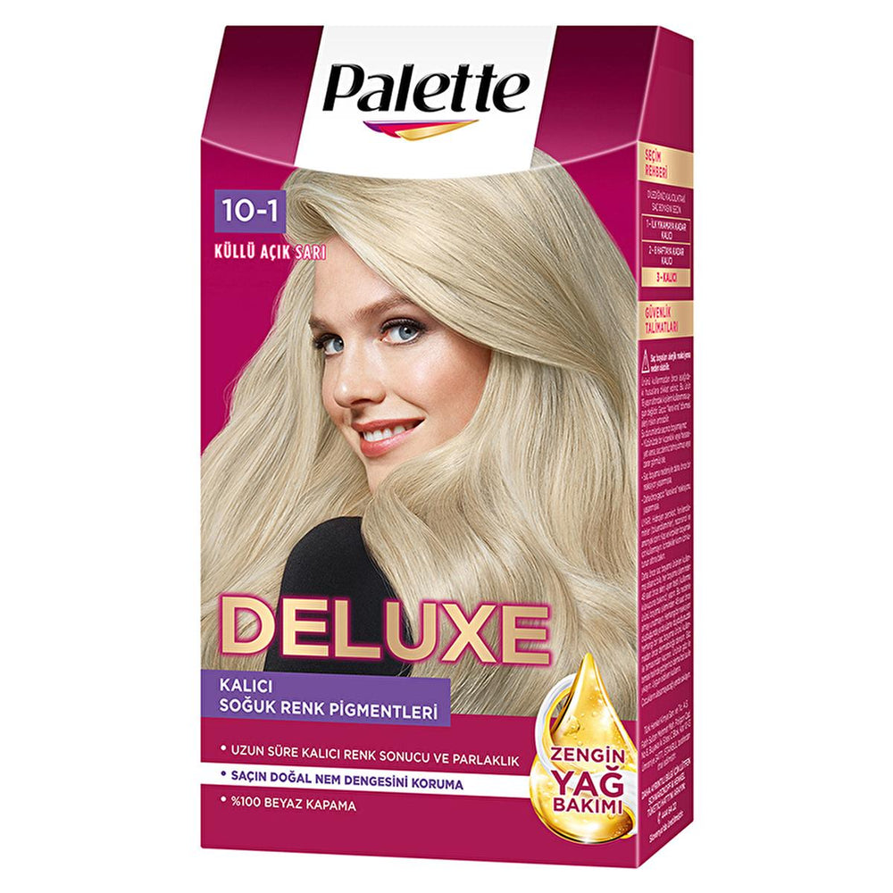 Palette Deluxe Hair Dye - Long-Lasting Nourishing Küllü Açık Sarı Color by Palette - view 10