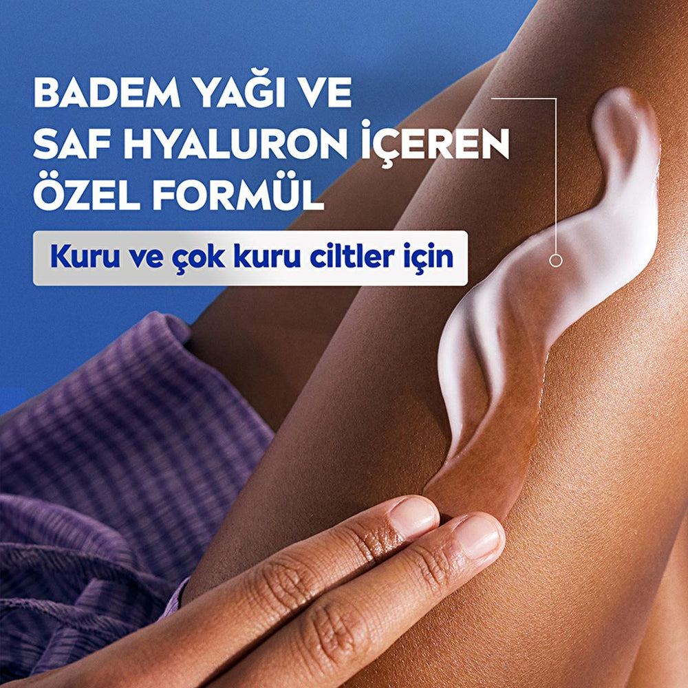 Nivea Body Moisturizer - 72 Hour Hydration for Dry Skin, Rich in E Vitamin and Almond Oil - view 3