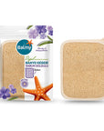 Balmy Natural Soap Filled Bath Puff for Gentle Exfoliation - Sensitive Skin Care - view 2