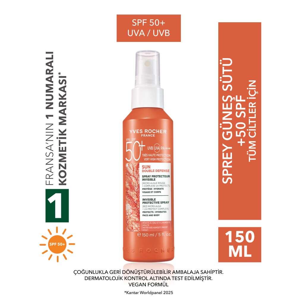 Sun Double Defense SPF 50+ Face & Body Sun Spray 200ml