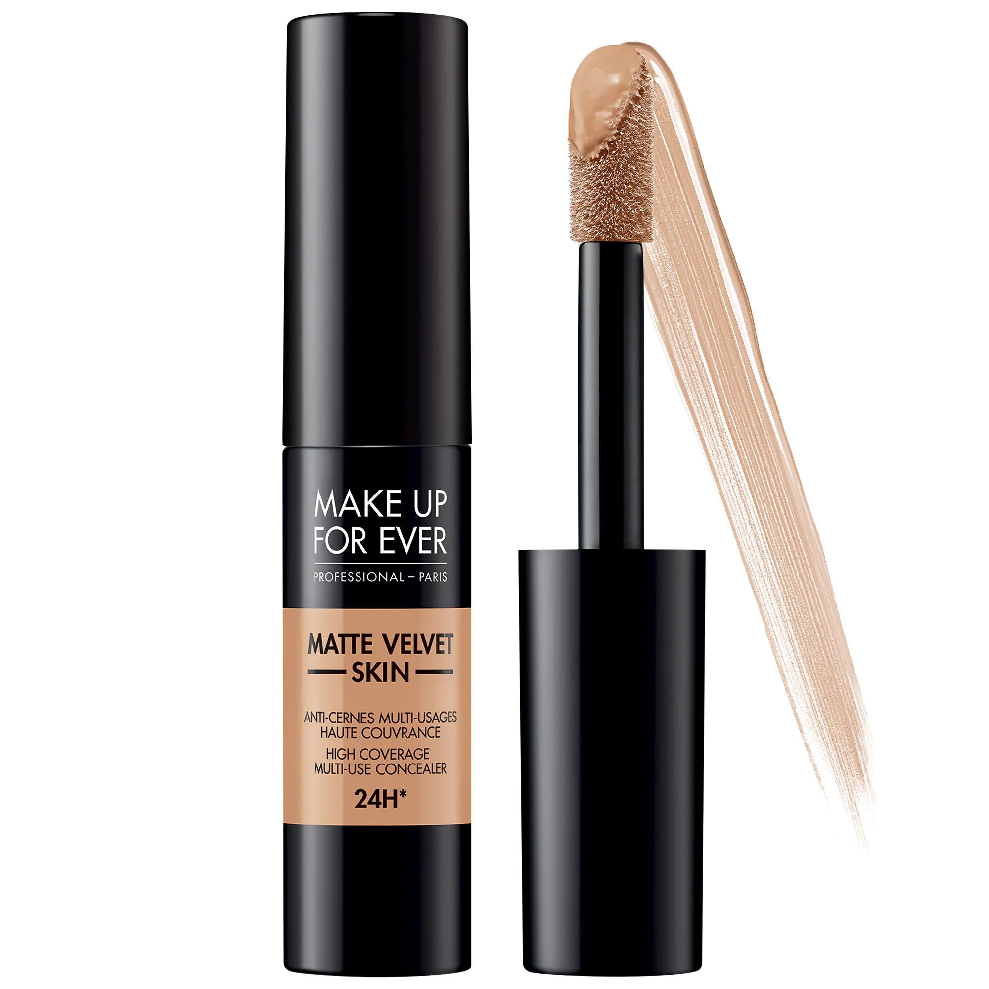 Matte Velvet Skin: Full Coverage Waterproof Concealer - 24HR Wear, Redness Correcting, Multi-Use Contour Concealer Matte Velvet Skin Concealer: Full Coverage, Waterproof, 24HR Wear matte concealer, full coverage concealer, waterproof concealer, long lasting concealer, transfer proof concealer, concealer for oily skin, concealer for dry skin, contour concealer, multi-use concealer, redness correcting concealer, concealer, full coverage makeup, long-lasting makeup, natural matte finish, smooth skin, correct r