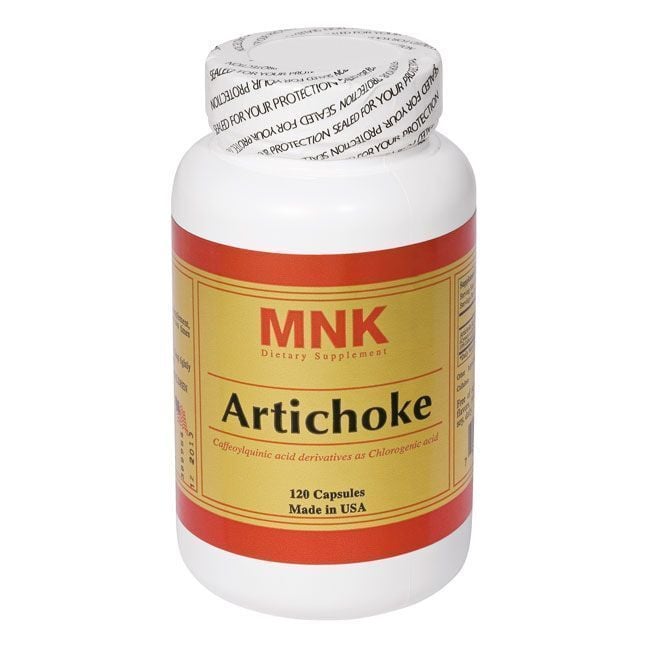 Mnk Artichoke Leaf Extract Dietary Supplement 120 Capsules