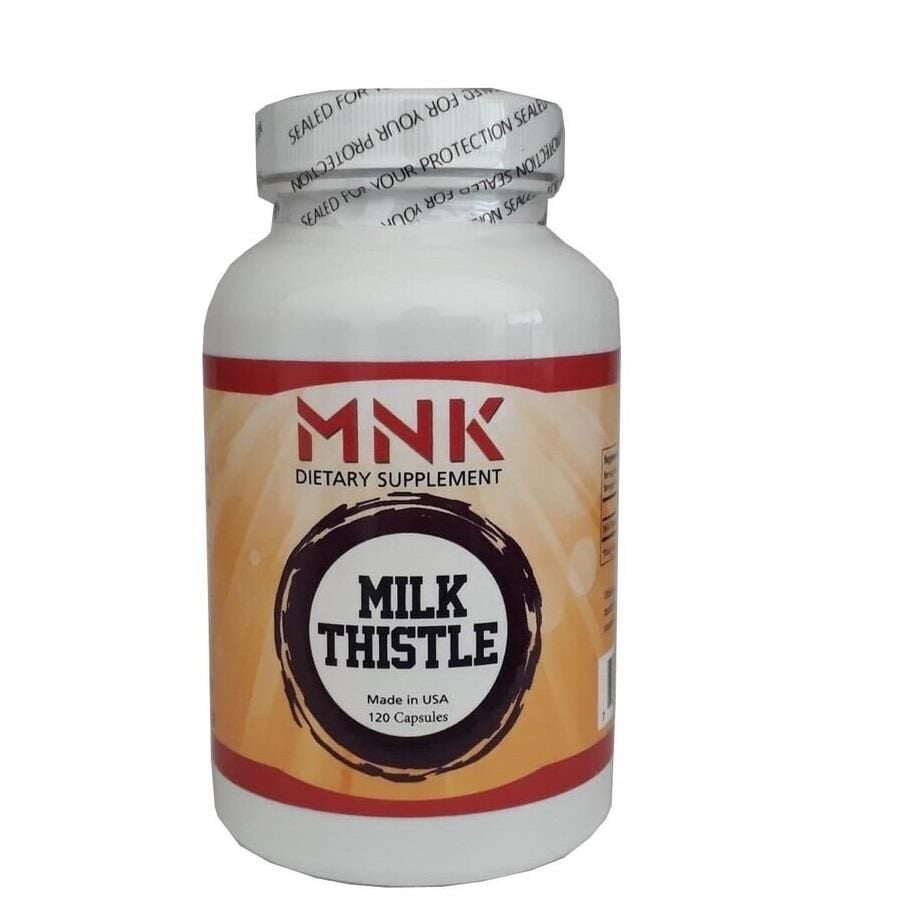 Mnk Milk Thistle 350 mg Dietary Supplement 120 Capsules