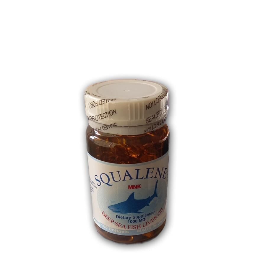 Mnk Dietary Supplement Squalene Softgels 1000mg 100 Count