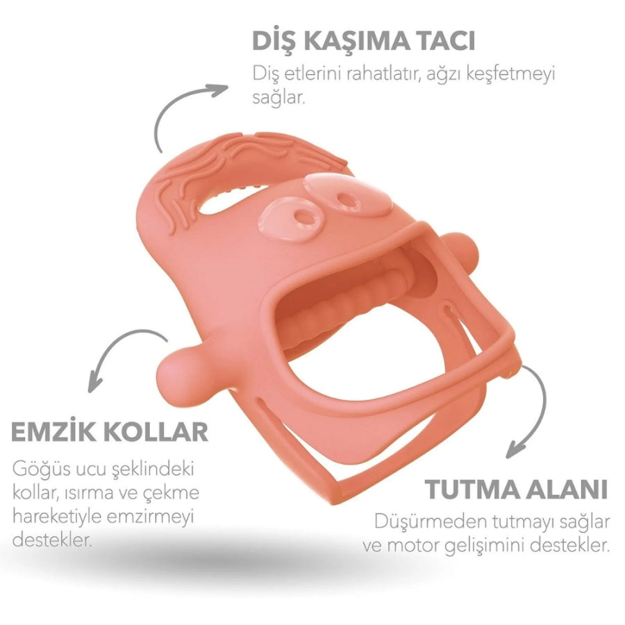 Mochi Teether for 6-12 Month Babies