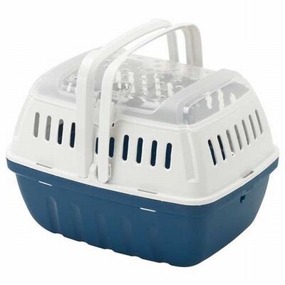 Moderna Hipster Hamster Carrier Blue Small Travel Case