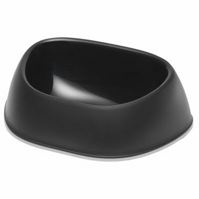 Moderna Sensibowl Ergonomic Pet Food and Water Bowl Black 700 ml
