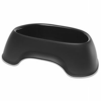 Moderna Sensibowl Ergonomic Pet Food and Water Bowl Black 700 ml