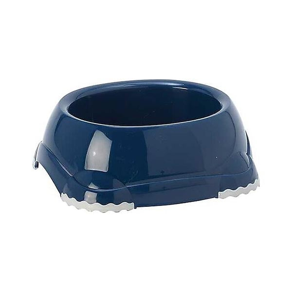 Moderna Smarty Plastic Pet Food and Water Bowl 2200 ml No:4 (Blue)
