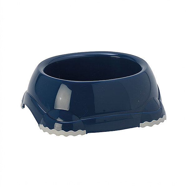 Moderna Smarty Plastic Food and Water Bowl Navy Blue 2200 ml