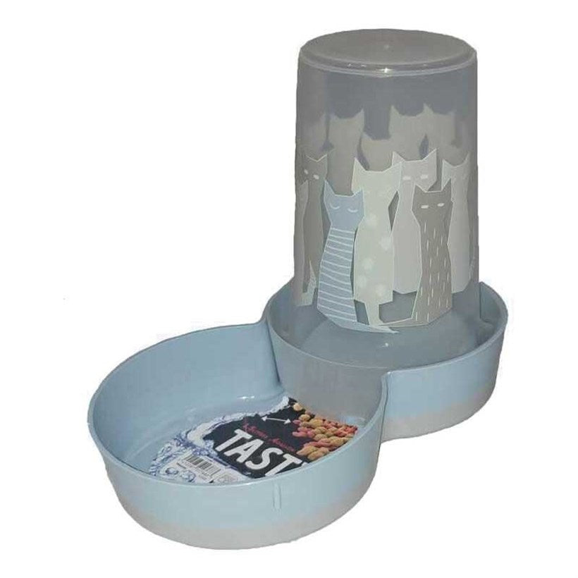 Moderna Trendy Friends Maasai Dual-Function Pet Feeder 1.5 L