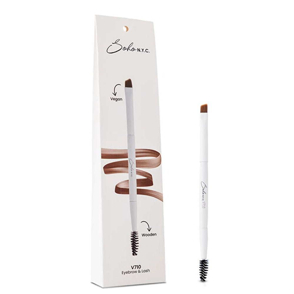 Soho N.Y.C. V710 Vegan Brow & Lash Makeup Brush
