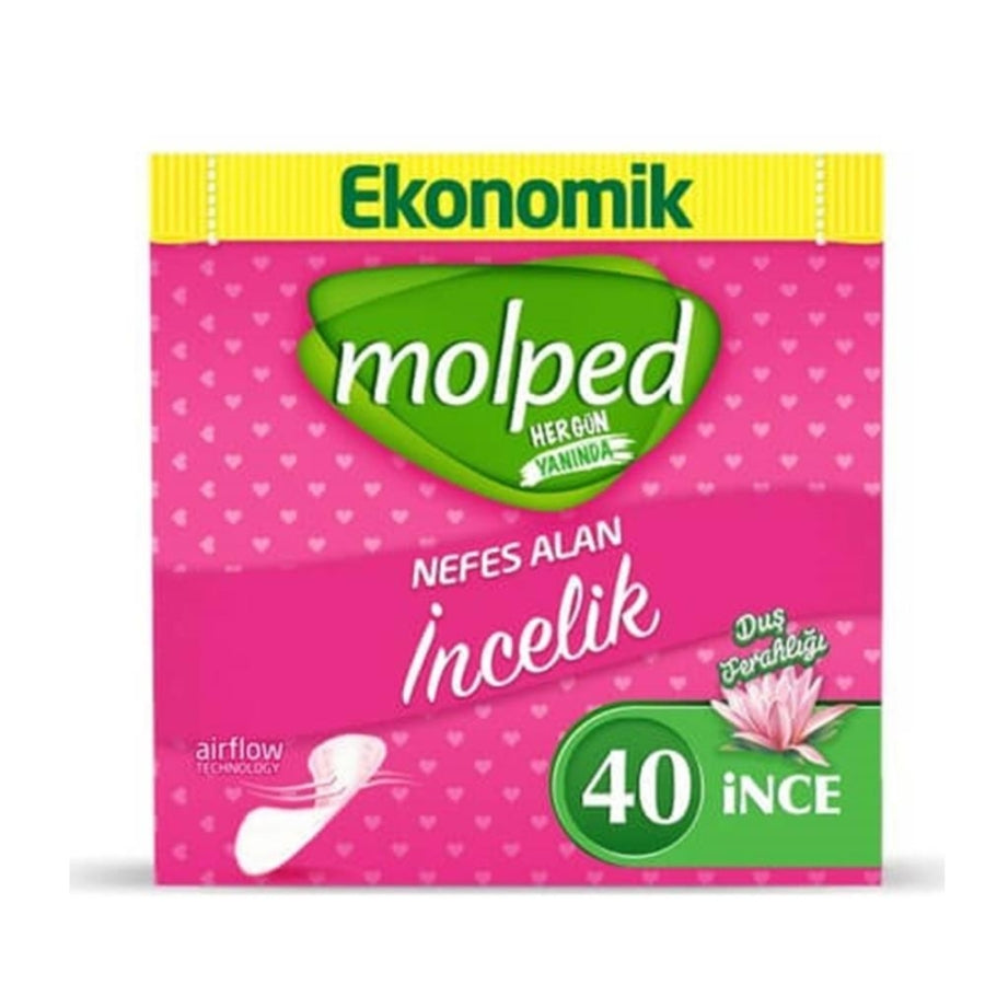 Molped Daily Freshness Panty Liners for All Day Comfort 40 Count