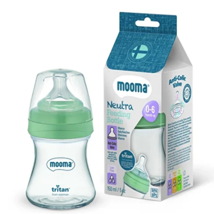 Mooma Neutra Anti-Colic Tritan Baby Bottle Green 150 ml