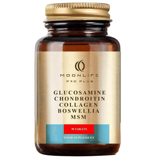 Moon Life Glucosamine Chondroitin &amp; MSM Supplement 90 Tablets