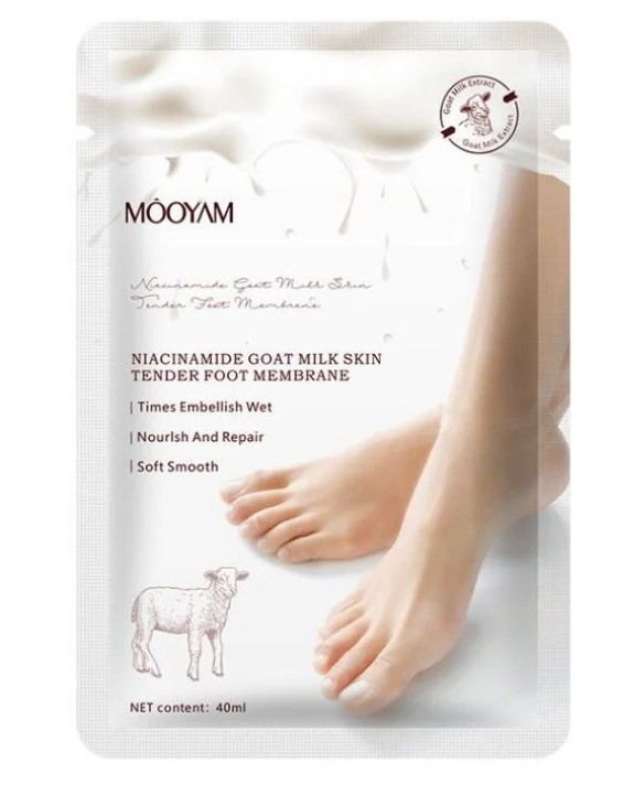 MOOYAM Goat Milk Foot Mask Hydrating Booties 40ml