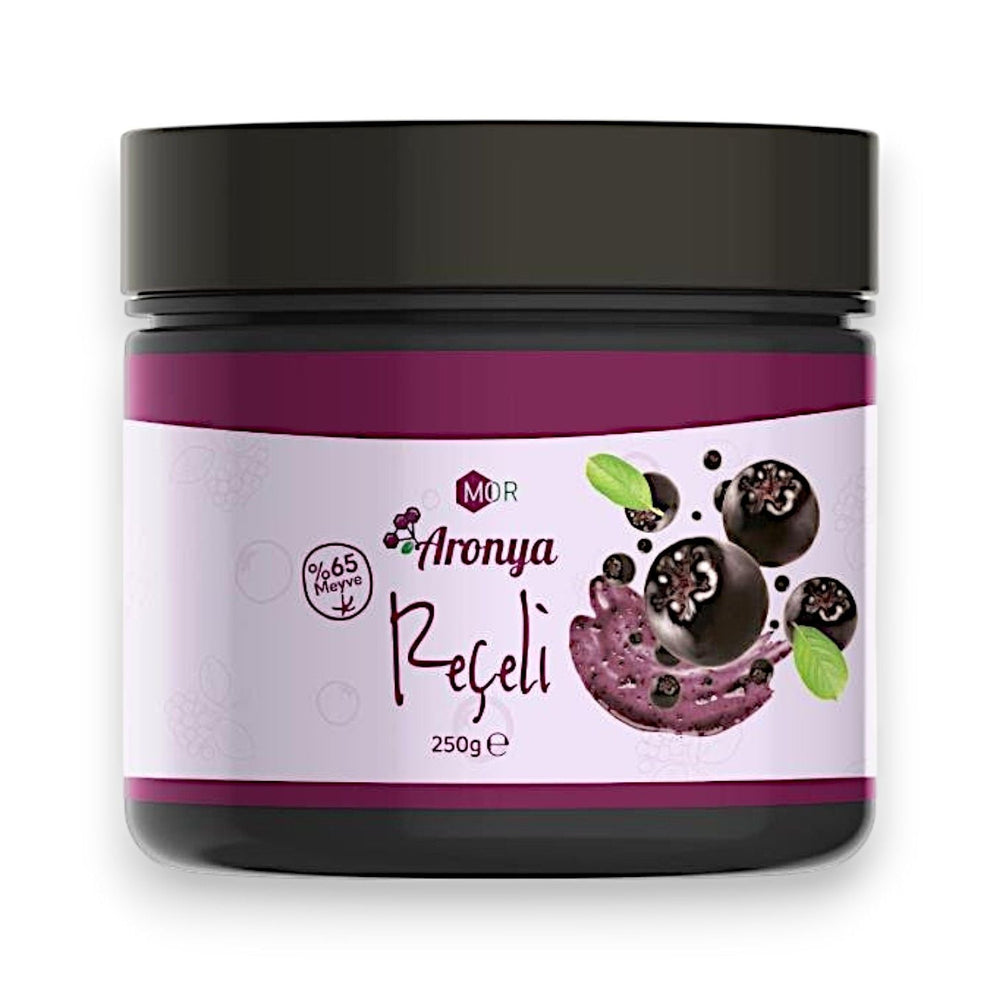 Mor Aronya Aronia Berry Jam with 65% Fruit Content 250g