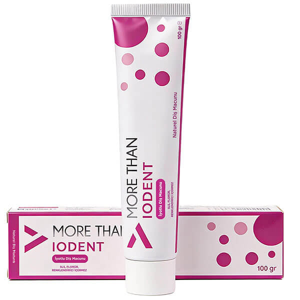 More Than Iodent Iodized Toothpaste for Oral Care 100g