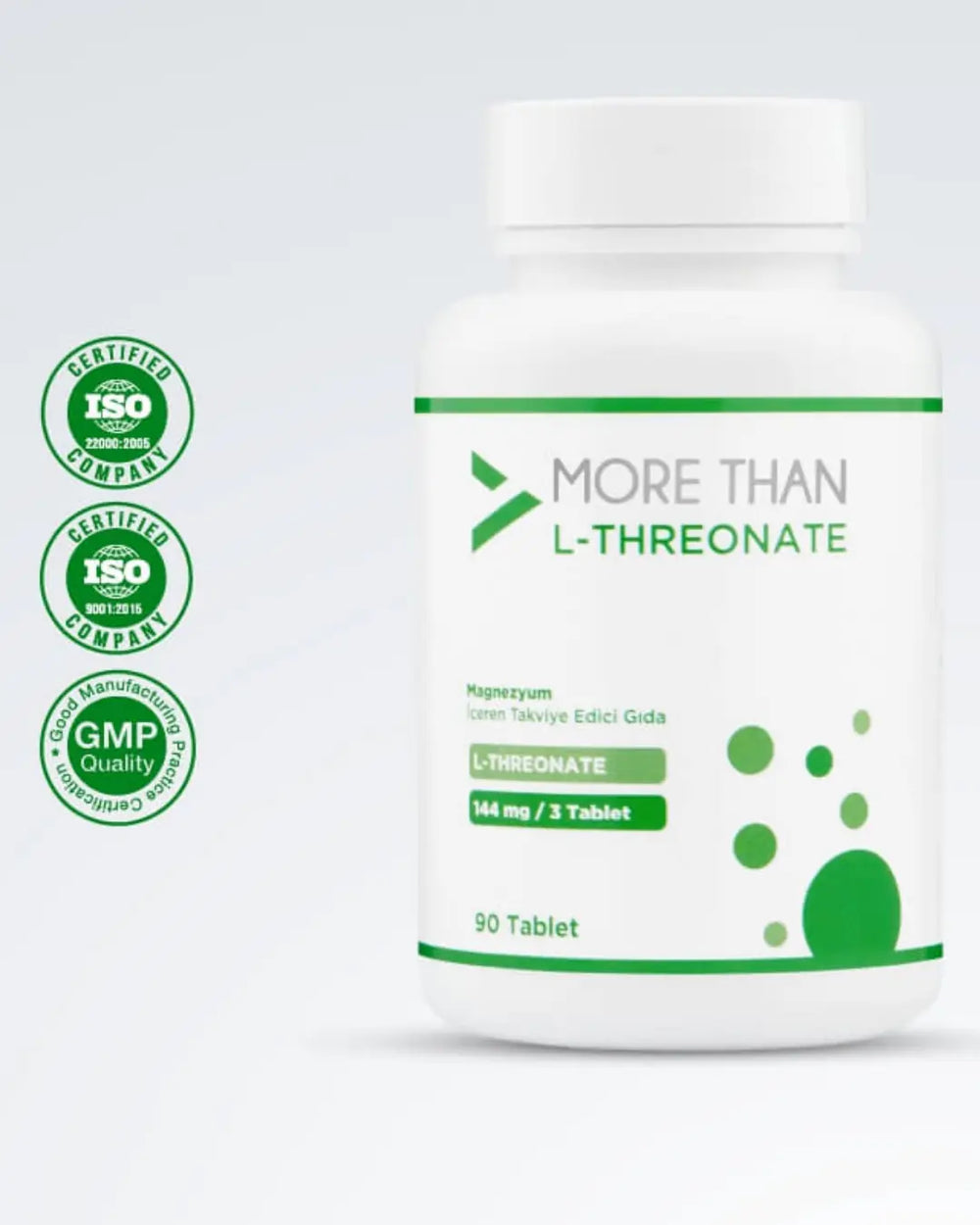 More Than Magnesium L-Threonate Dietary Supplement 90 Tablets
