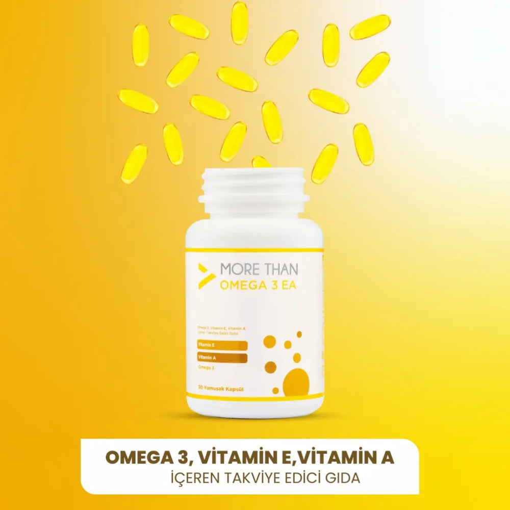 More Than Omega 3 EA Fish Oil Supplement 30 Softgels