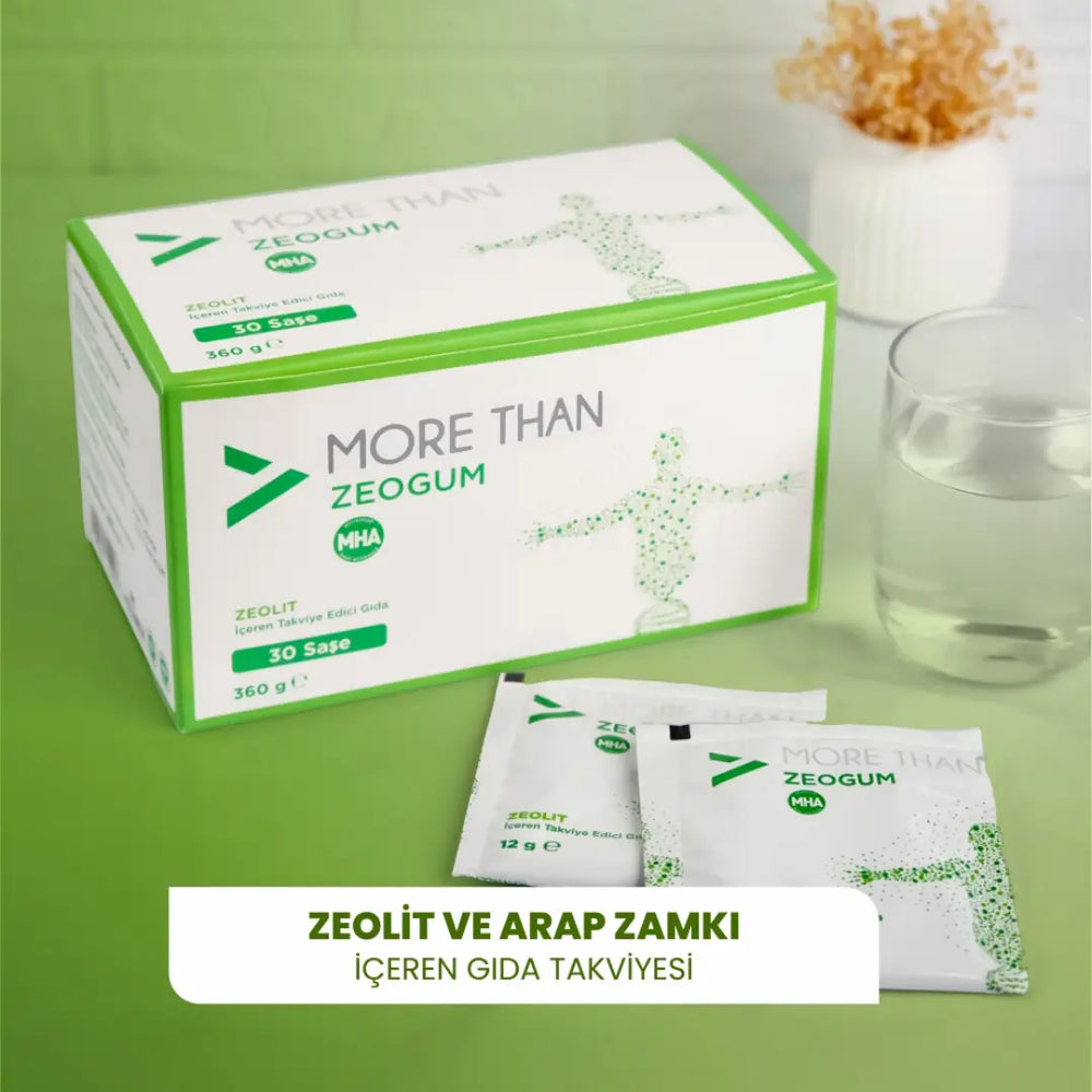 More Than Zeogum Dietary Supplement for Wellness 30 Sachets