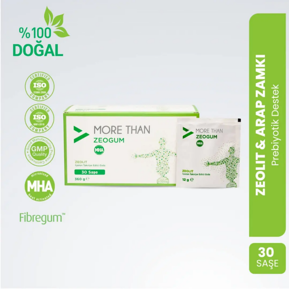 More Than Zeogum Dietary Supplement for Wellness 30 Sachets
