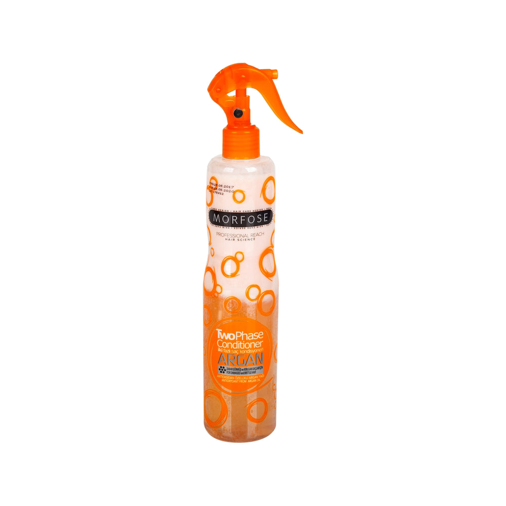 Morfose Argan Dual Phase Hair Spray 400ML - Nourishing Formula | Hair Care - Image #1