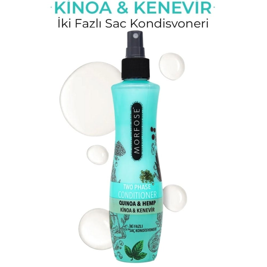Morfose Quinoa Bi-Phase Blow Dry Spray for Hair Strength 240ml