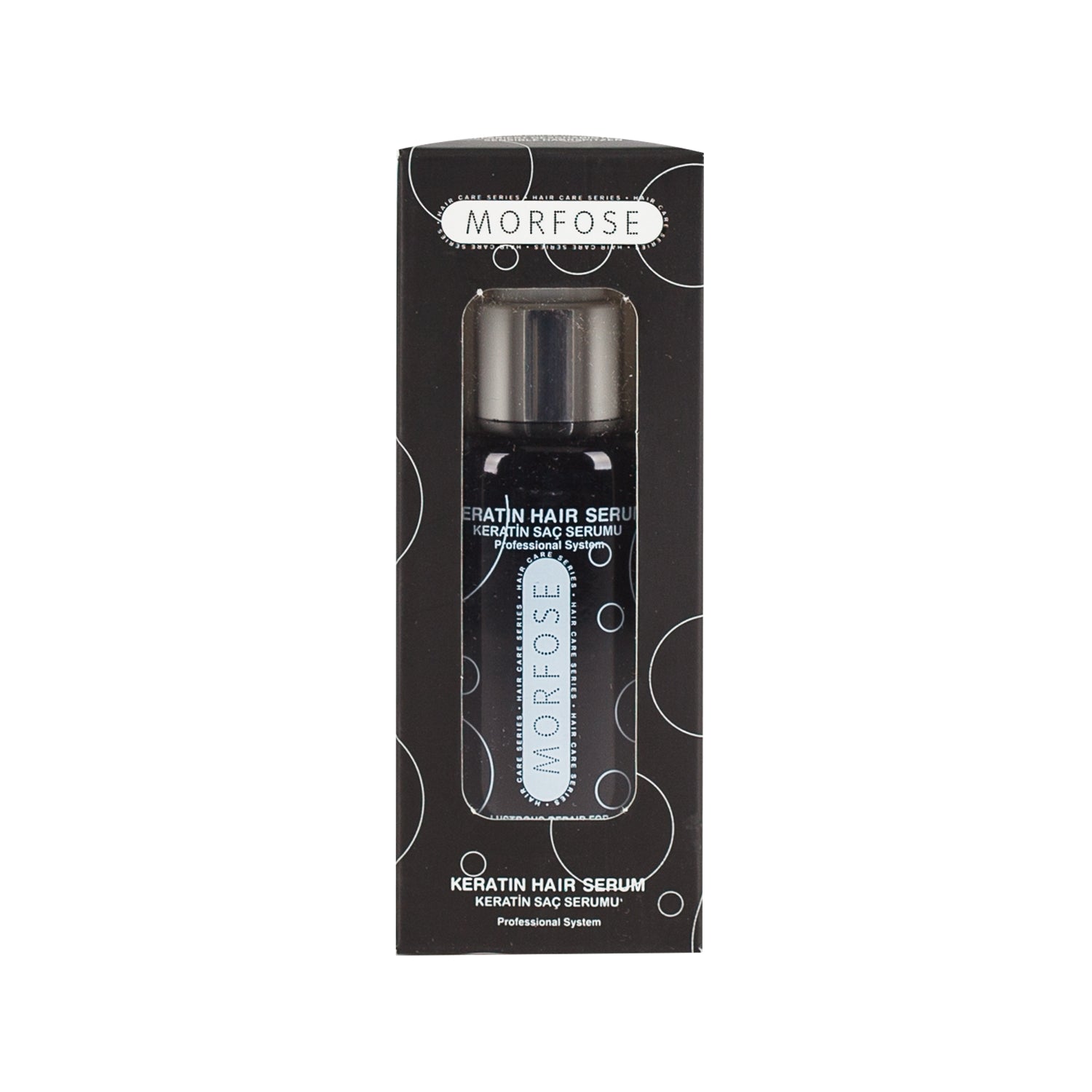 Morfose Keratin Serum 75ml - Black | Nourishing Hair Treatment