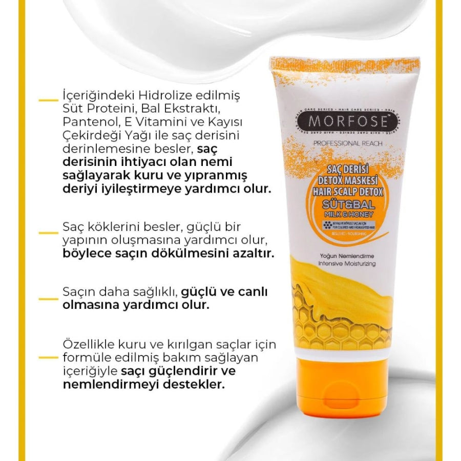 Morfose Milk, Honey Scalp Mask 100ml