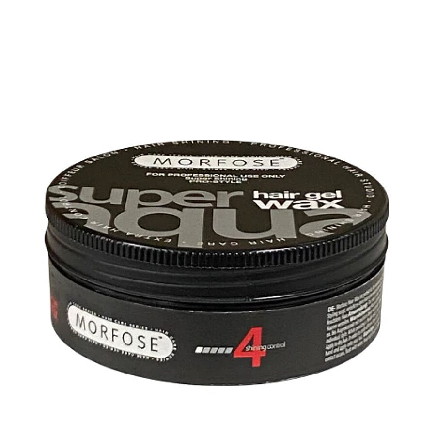 Morfose Super Aqua Black Wax Strong Hold Hair Gel 150 ml