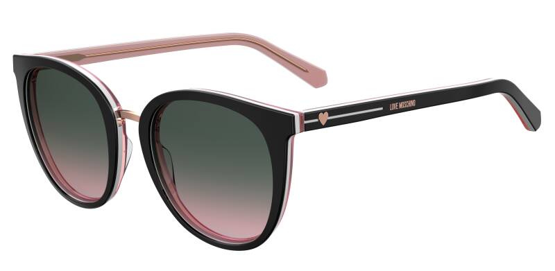 Moschino Love Green Women's Sunglasses with 51mm Lens