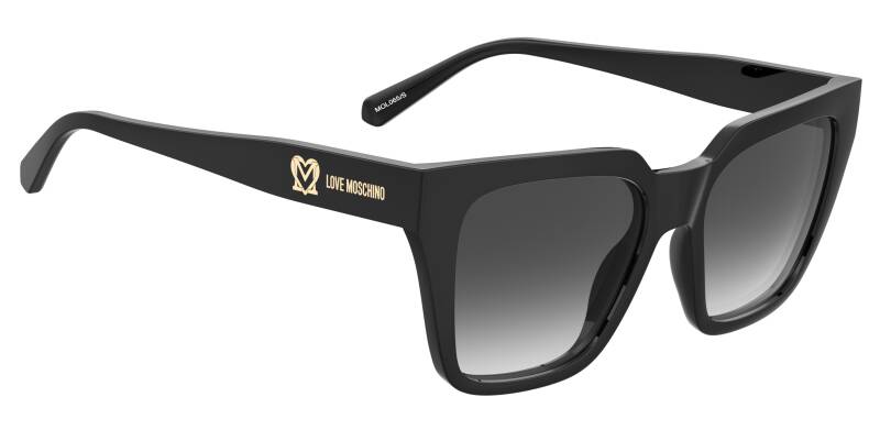 Moschino Love Grey Women's Sunglasses with 52mm Lens