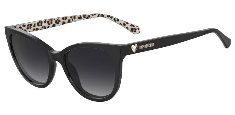 Moschino Love Grey Square Women's Sunglasses 54mm
