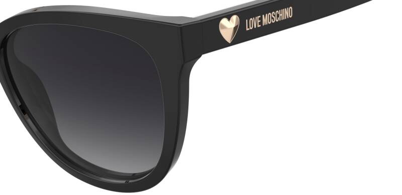 Moschino Love Grey Square Women's Sunglasses 54mm