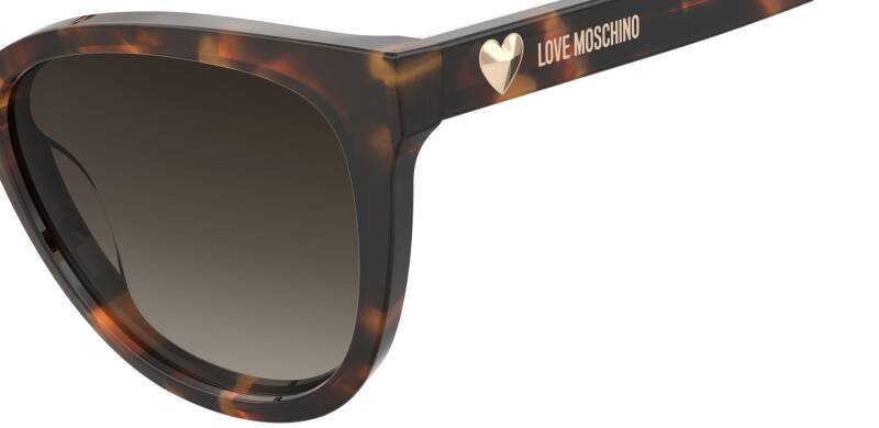 Moschino Love Brown Women's Sunglasses with 54mm Lens