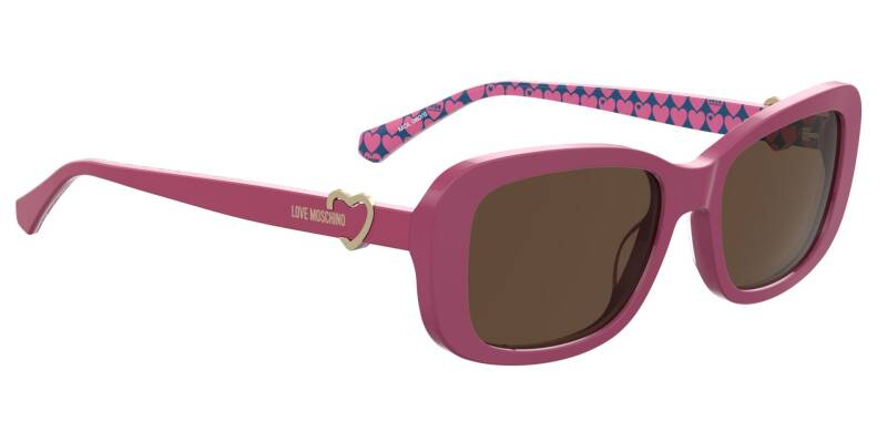 Moschino Love Brown Square Women's Sunglasses 1 Unit
