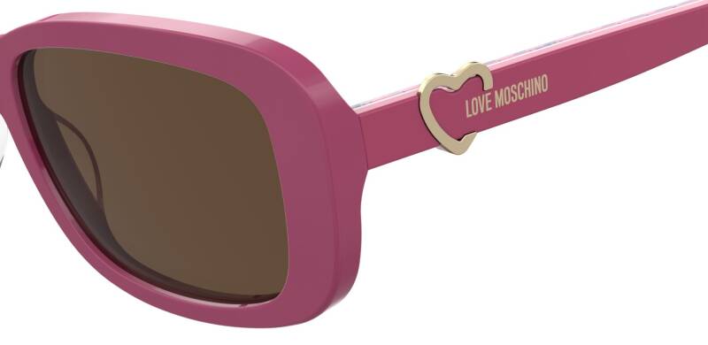 Moschino Love Brown Square Women's Sunglasses 1 Unit