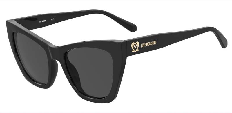 Moschino Love Grey Square Women's Sunglasses - 80753Ir